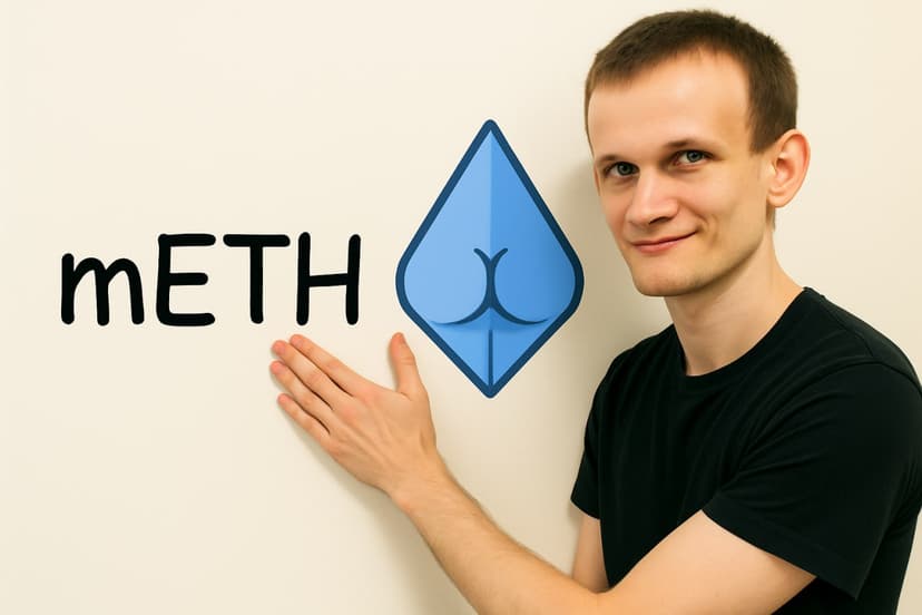 Vitalik with mETH